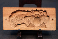 蓮を描いた品の良い蓋付きの菓子型 DB7224a-f 在庫(a:1 b:1 c:1 d:1 e:1 f:1)個