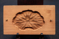 蓮を描いた品の良い蓋付きの菓子型 DB7224a-f 在庫(a:1 b:1 c:1 d:1 e:1 f:1)個