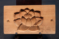 蓮を描いた品の良い蓋付きの菓子型 DB7224a-f 在庫(a:1 b:1 c:1 d:1 e:1 f:1)個