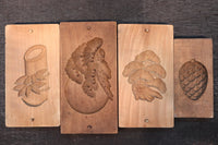 縁起のよい松竹の蓋付き菓子型 DB7230abcd 在庫(a:1 b:1 c:1 d:0)個