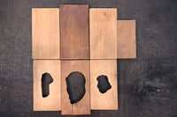 縁起のよい松竹の蓋付き菓子型 DB7230abcd 在庫(a:1 b:1 c:1 d:0)個