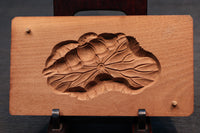 蓮など繊細に描いた蓋付きの菓子型 DB7439a-f 在庫(a:0 b:0 c:0 d:0 e:1 f:1)個