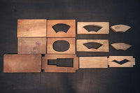 シンプルでレトロ感ある絵柄の菓子型 DB7452a-f 在庫(a:1 b:1 c:1 d:1 e:1 f:1)個