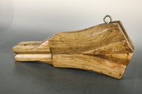 軍配の形がお洒落な自在鉤の横木 DB5436