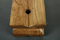 軍配の形がお洒落な自在鉤の横木 DB5436