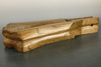 軍配の形がお洒落な自在鉤の横木 DB5436