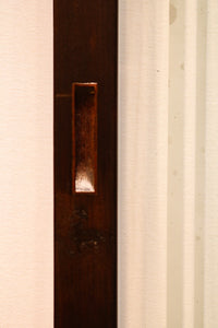 Width 570mm Height 1527mm Simple pattern retro taste medium-sized all-glass door F6539 Stock 1 piece