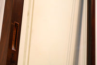 Width 570mm Height 1527mm Simple pattern retro taste medium-sized all-glass door F6539 Stock 1 piece