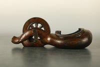 素敵な杢目が浮かぶ味わいある墨壺 DB5491abc 在庫( c:1 )個