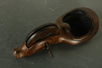 素敵な杢目が浮かぶ味わいある墨壺 DB5491abc 在庫( c:1 )個