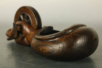 素敵な杢目が浮かぶ味わいある墨壺 DB5491abc 在庫( c:1 )個