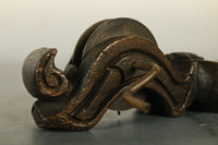 素敵な杢目が浮かぶ味わいある墨壺 DB5491abc 在庫( c:1 )個