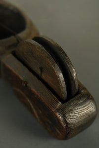 素敵な杢目が浮かぶ味わいある墨壺 DB5491abc 在庫( c:1 )個