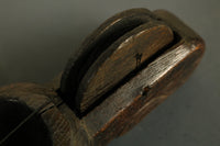 素敵な杢目が浮かぶ味わいある墨壺 DB5491abc 在庫( c:1 )個