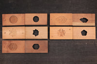 桜や菊など可愛らしい模様の菓子型 DB2274a-e 在庫(a:1 b:0 c:0 d:1 e:0)個