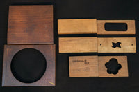 シンプルさが際立つ模様の蓋付き菓子型 DB5944a-d 在庫(a: 0b:1 c:1 d:0)個