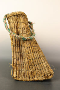 こなれた風合いが魅力の藁編みのバッグ DB7792