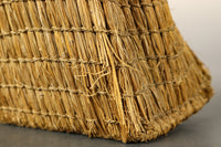 こなれた風合いが魅力の藁編みのバッグ DB7792