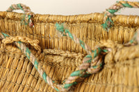 こなれた風合いが魅力の藁編みのバッグ DB7792