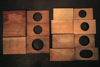 文字入りの型やシンプルな型の模様を揃えた蓋付き菓子型 DB5883a-g 在庫(a:1 b:1 c:1 d:1 e:1 f:1 g:1)個