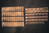 同じ柄を連ねたユニークな菓子型 DB5891a-i 在庫(a1: b:1 c:1 d:1)個