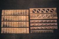 同じ柄を連ねたユニークな菓子型 DB5891a-i 在庫(a1: b:1 c:1 d:1)個