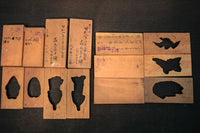 表情豊かに彫り込まれた味わいある菓子型 DB5931a-g 在庫(a:1 b:1 c:1 d:1 e:1 f:1 g:0)個