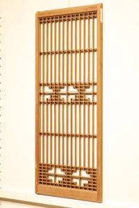 すっきり格子と香図模様で上品な書院 E8371 在庫4枚