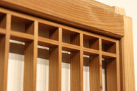 すっきり格子と香図模様で上品な書院 E8371 在庫4枚