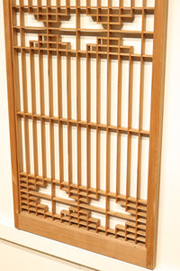 すっきり格子と香図模様で上品な書院 E8371 在庫4枚