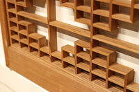 すっきり格子と香図模様で上品な書院 E8371 在庫4枚