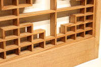 すっきり格子と香図模様で上品な書院 E8371 在庫4枚