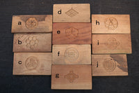 様々な家紋を模った美しい菓子型 DB5949a-j 在庫(a:1 b:1 c:1 d:1 e:1 f:1 g:1 h:0 i:1 j:1)個