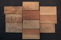 様々な家紋を模った美しい菓子型 DB5949a-j 在庫(a:1 b:1 c:1 d:1 e:1 f:1 g:1 h:0 i:1 j:1)個