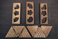 可愛らしい型が並ぶ素敵な菓子型 DB5951a-e 在庫(a:1 b:1 c:1 d:1 e:0 )個