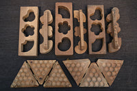 可愛らしい型が並ぶ素敵な菓子型 DB5951a-e 在庫(a:1 b:1 c:1 d:1 e:0 )個