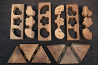 可愛らしい型が並ぶ素敵な菓子型 DB5951a-e 在庫(a:1 b:1 c:1 d:1 e:0 )個