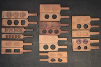 一つで複数個の菓子が作れる持ち手付きの菓子型 DB2486a-k 在庫9個