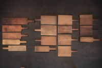 草木や模様などの雅な趣きある持ち手付き菓子型 DB2478kmnop 在庫3個