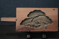 草木や模様などの雅な趣きある持ち手付き菓子型 DB2478kmnop 在庫3個