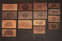 食物などを個性的に描いた菓子型 DB2481a-o 在庫(e:1 f:1)個