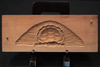 丁寧に絵柄を彫って作られた菓子型 DB2474bdfi 在庫4個