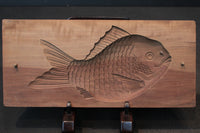 丁寧に絵柄を彫って作られた菓子型 DB2474bdfi 在庫4個