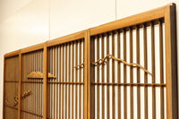 大型サイズ!!心地よい風景を描いた書院セット E8438 在庫4枚1組