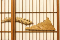 大型サイズ!!心地よい風景を描いた書院セット E8438 在庫4枚1組