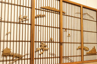 大型サイズ!!心地よい風景を描いた書院セット E8438 在庫4枚1組