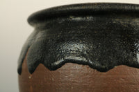 釉薬の色味や味わいが見事な小型の壺 DB4150