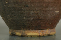 釉薬の色味や味わいが見事な小型の壺 DB4150