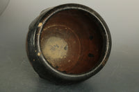 釉薬の色味や味わいが見事な小型の壺 DB4150