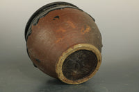 釉薬の色味や味わいが見事な小型の壺 DB4150